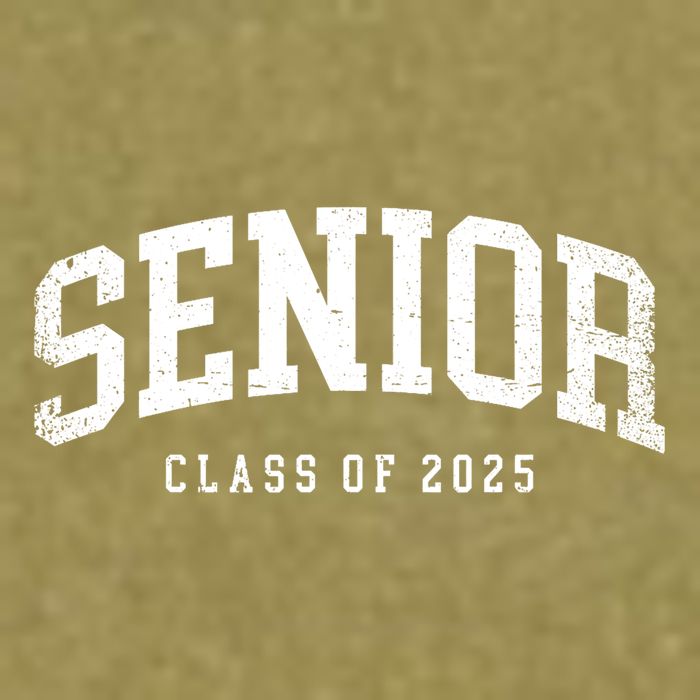 Class Of 2025 Senior 2025 Graduation 2025 Back To School Garment-Dyed Women's Muscle Tee