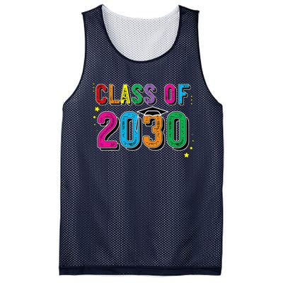 CLASS OF 2030 Grow With Me First Day Of School Mesh Reversible Basketball Jersey Tank