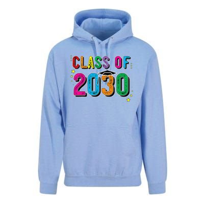 CLASS OF 2030 Grow With Me First Day Of School Unisex Surf Hoodie