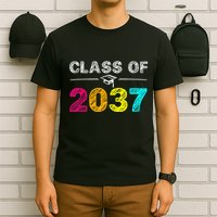 Class Of 2037 Grow With Me First Day Of School Graduation T-Shirt