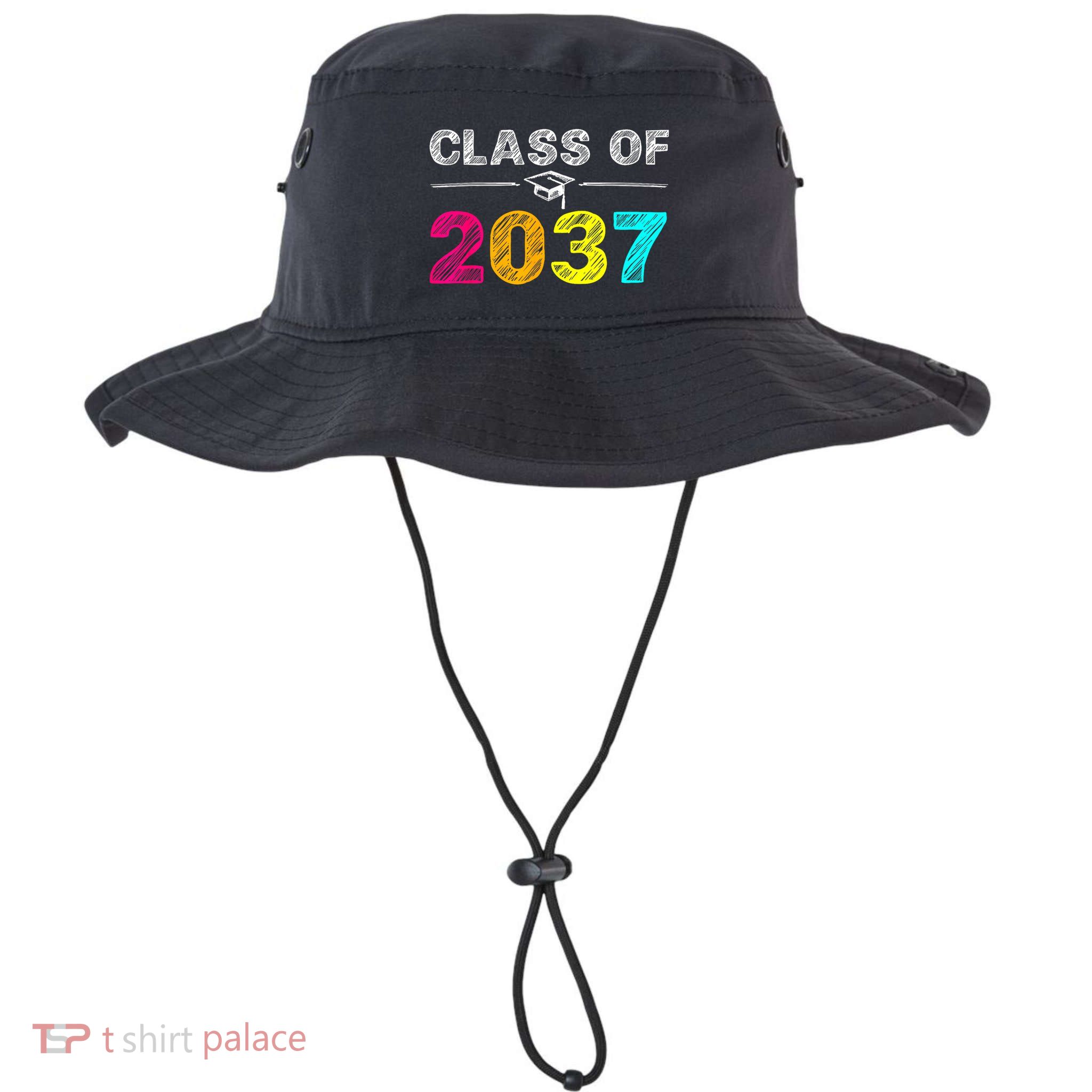 Class Of 2037 Grow With Me First Day Of School Graduation Bucket Hat