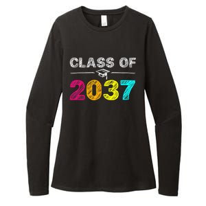 Class Of 2037 Grow With Me First Day Of School Graduation Womens CVC Long Sleeve Shirt