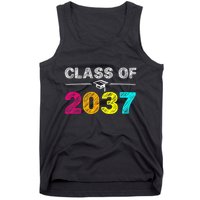 Class Of 2037 Grow With Me First Day Of School Graduation Tank Top
