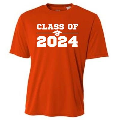 Class Of 2024 Gift Senior Year 24 Back To School Colors Gift Cooling Performance Crew T-Shirt