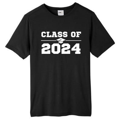 Class Of 2024 Gift Senior Year 24 Back To School Colors Gift Tall Fusion ChromaSoft Performance T-Shirt