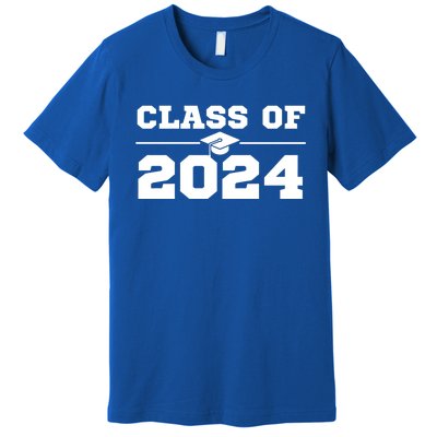 Class Of 2024 Gift Senior Year 24 Back To School Colors Gift Premium T-Shirt