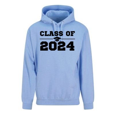 Class Of 2024 Gift Senior Year 24 Back To School Colors Gift Unisex Surf Hoodie