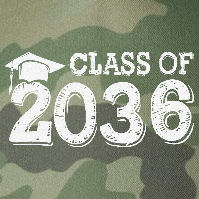 Class Of 2036 Grow With Me Handprints Space On Back Gift Legacy Tie Dye Trucker Hat