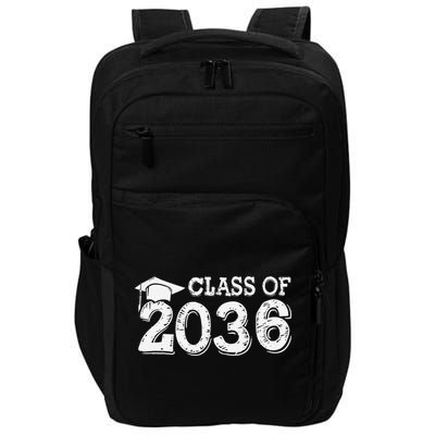 Class Of 2036 Grow With Me Handprints Space On Back Gift Impact Tech Backpack