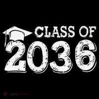 Class Of 2036 Grow With Me Handprints Space On Back Gift Mug