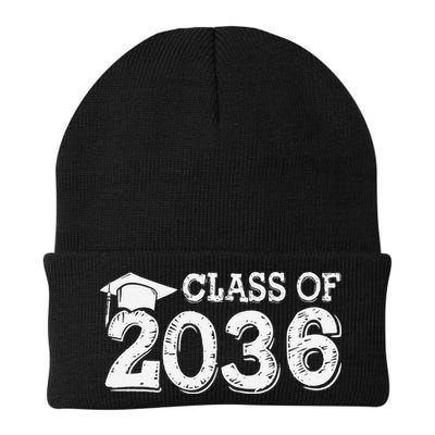 Class Of 2036 Grow With Me Handprints Space On Back Gift Beanie