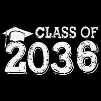 Class Of 2036 Grow With Me Handprints Space On Back Gift 16 in Basic Backpack