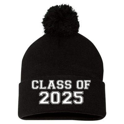 Class Of 2025 Pom Pom 12in Knit Beanie