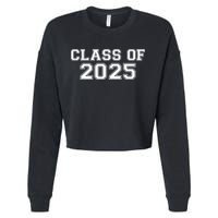 Class Of 2025 Cropped Pullover Crew
