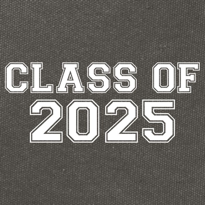 Class Of 2025 Cotton Canvas Backpack