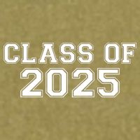 Class Of 2025 Garment-Dyed Women's Muscle Tee