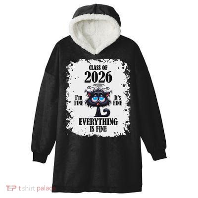 Class Of 2026 Hooded Wearable Blanket