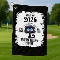 Class Of 2026 Golf Towel