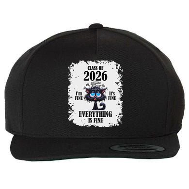Class Of 2026 Wool Snapback Cap