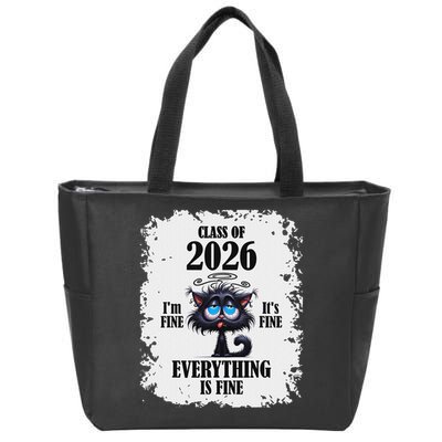 Class Of 2026 Zip Tote Bag