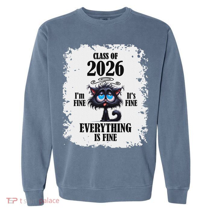 Class Of 2026 Garment-Dyed Sweatshirt