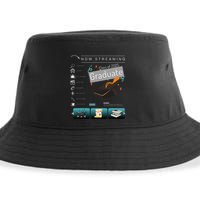 Class Of 2025 High School Graduation Now Streaming Graduate .Png Sustainable Bucket Hat