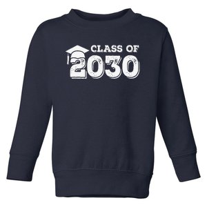 Class Of 2030 Senior Graduation 2030 Toddler Sweatshirt