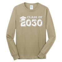 Class Of 2030 Senior Graduation 2030 Tall Long Sleeve T-Shirt