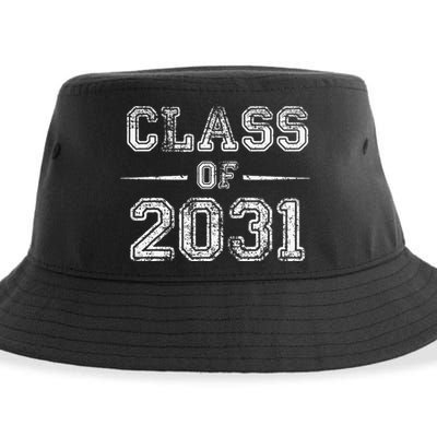 CLASS Of 2031 GROW WITH ME First Day Of School Sustainable Bucket Hat
