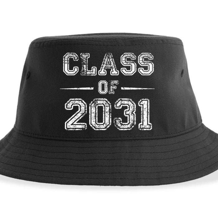 CLASS Of 2031 GROW WITH ME First Day Of School Sustainable Bucket Hat