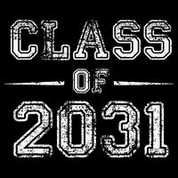 CLASS Of 2031 GROW WITH ME First Day Of School 7-Panel Snapback Hat