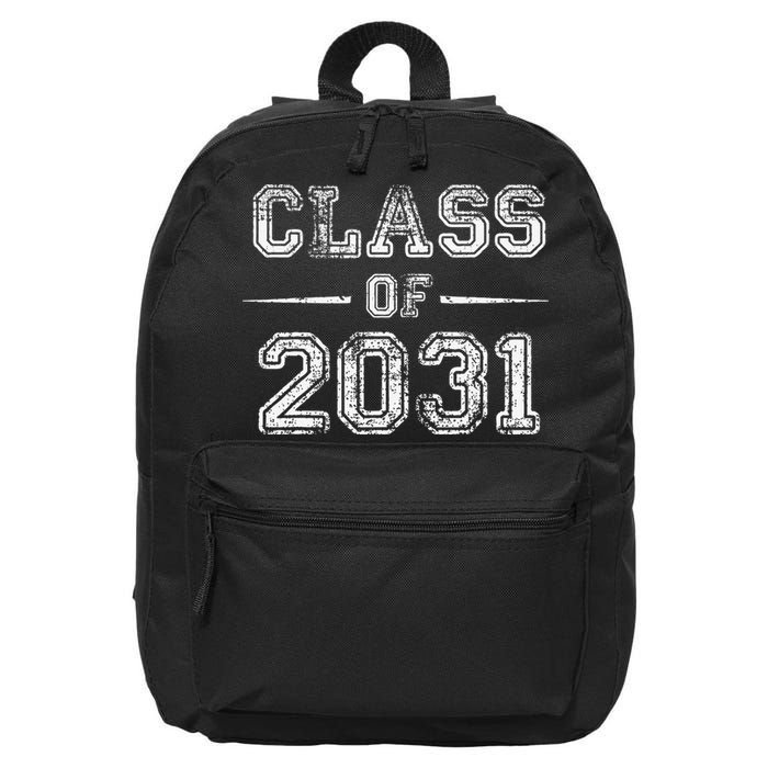 CLASS Of 2031 GROW WITH ME First Day Of School 16 in Basic Backpack