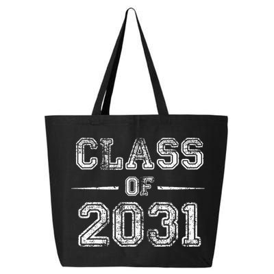 CLASS Of 2031 GROW WITH ME First Day Of School 25L Jumbo Tote