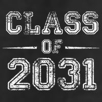 CLASS Of 2031 GROW WITH ME First Day Of School 25L Jumbo Tote