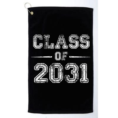 CLASS Of 2031 GROW WITH ME First Day Of School Golf Towel