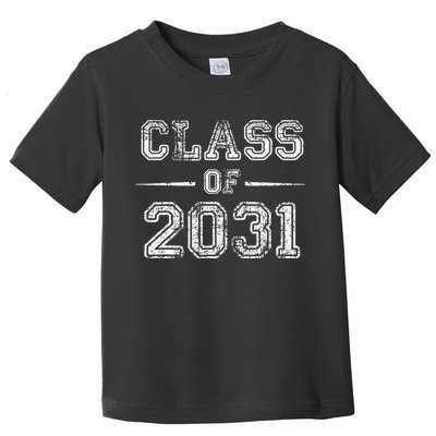 CLASS Of 2031 GROW WITH ME First Day Of School Toddler T-Shirt