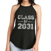 CLASS Of 2031 GROW WITH ME First Day Of School Women's Perfect Tri Rocker Tank