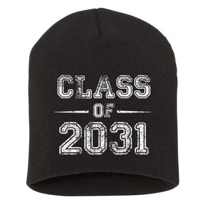 CLASS Of 2031 GROW WITH ME First Day Of School Short Acrylic Beanie