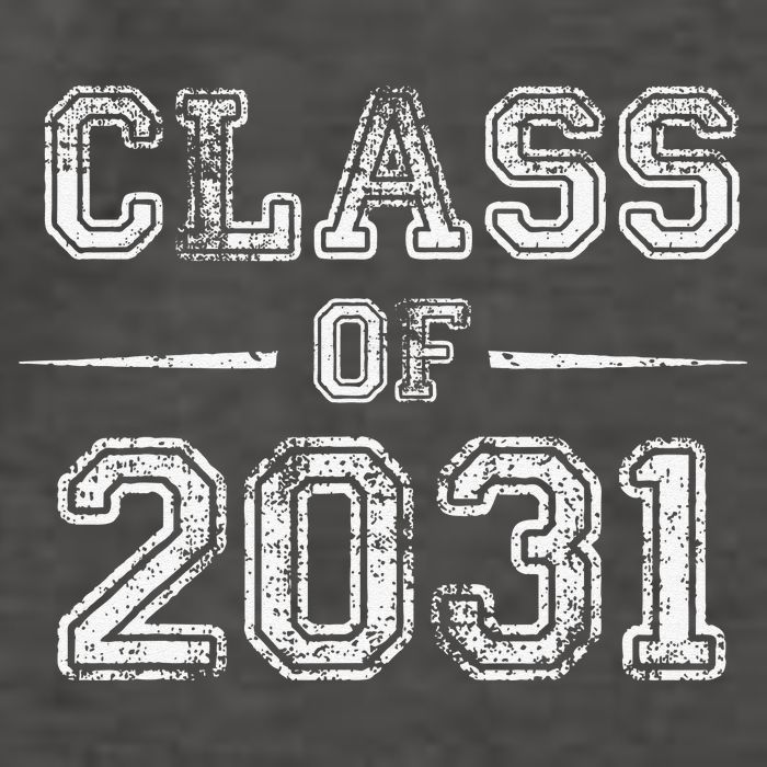 CLASS Of 2031 GROW WITH ME First Day Of School Vector Backpack