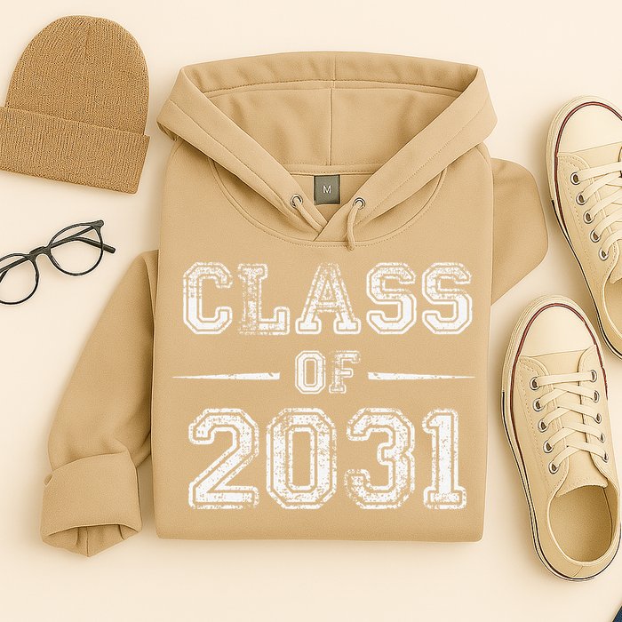 CLASS Of 2031 GROW WITH ME First Day Of School Hoodie