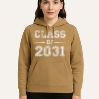 CLASS Of 2031 GROW WITH ME First Day Of School Hoodie