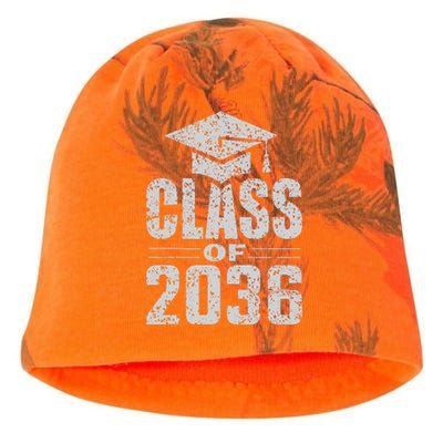 Class Of 2036 Grow With Me Vintage First Day Of School Kati - Camo Knit Beanie