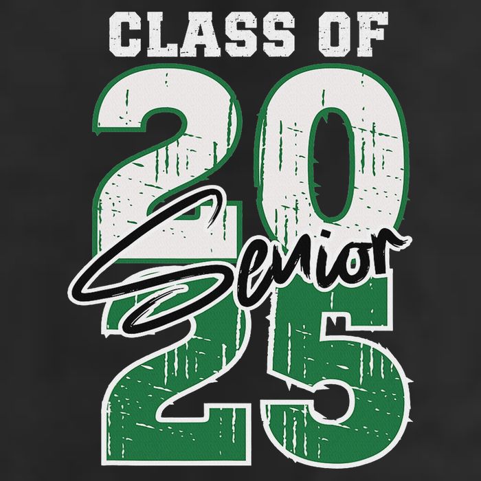 Class Of 2025 Senior Graduation 2025 Green Adult Drive Performance Visor