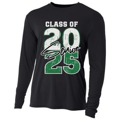 Class Of 2025 Senior Graduation 2025 Green Cooling Performance Long Sleeve Crew
