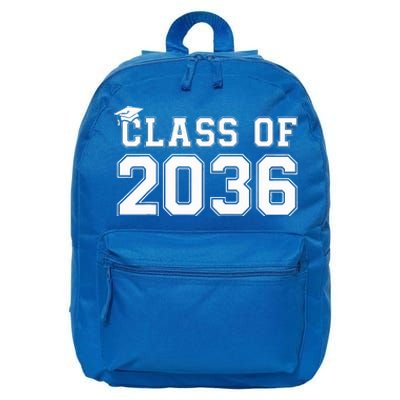 Class Of 2036 Grow With Me Graduation First Day Of School 16 in Basic Backpack