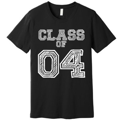 Class of 2004 for High School, College Class Reunion Premium T-Shirt