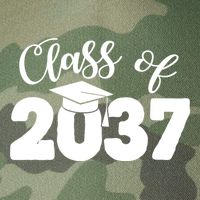 Class Of 2037 Grow With Me Legacy Tie Dye Trucker Hat