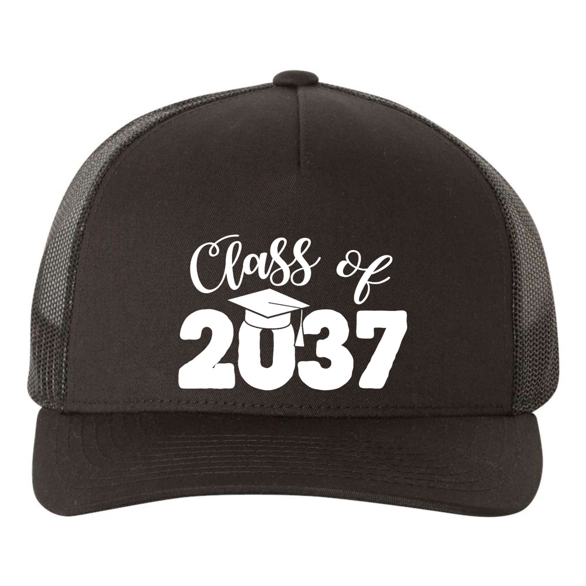 Class Of 2037 Grow With Me Yupoong Adult 5-Panel Trucker Hat