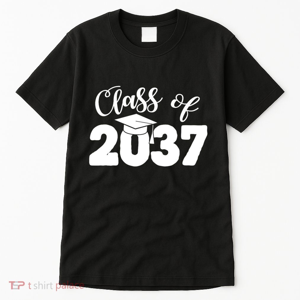 Class Of 2037 Grow With Me Tall T-Shirt