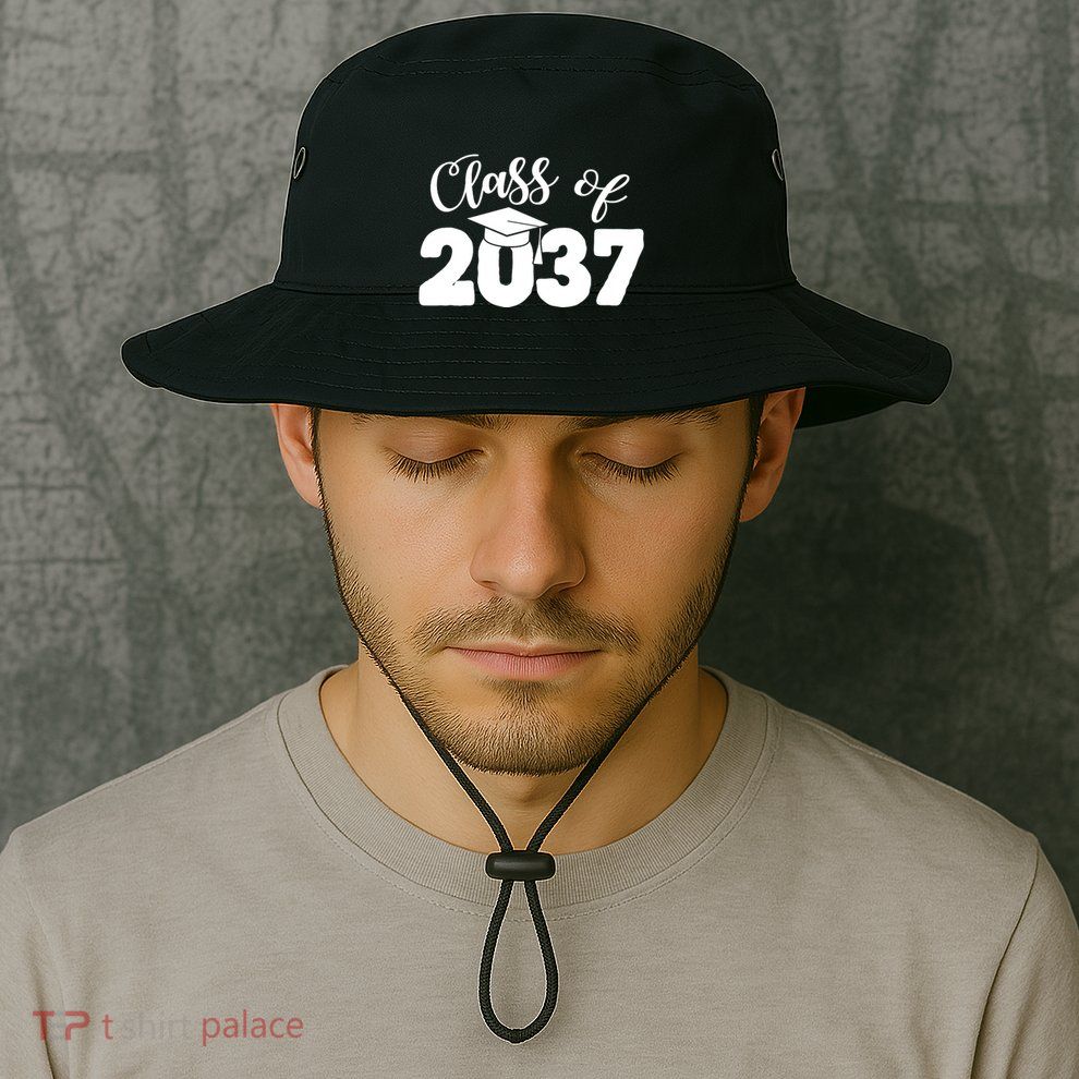 Class Of 2037 Grow With Me Bucket Hat